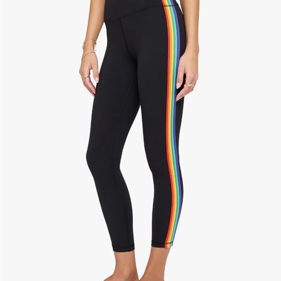 SPIRITUAL GANGSTER Like New  ‘Rainbow Ada’ Dream Tech Legging. Size M 💕 - Picture 2 of 5